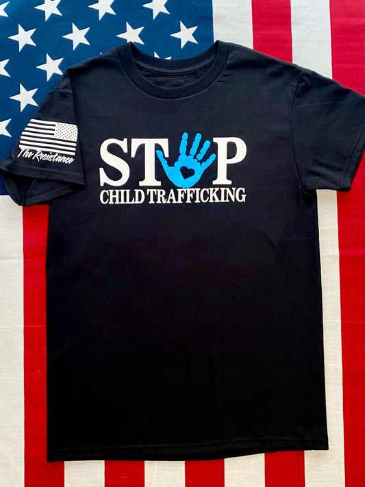 Stop Child Trafficking unisex tee