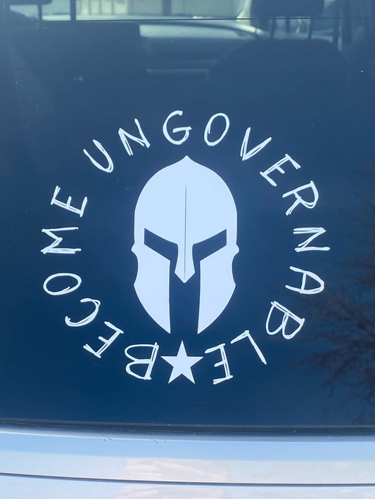 Become Ungovernable decal