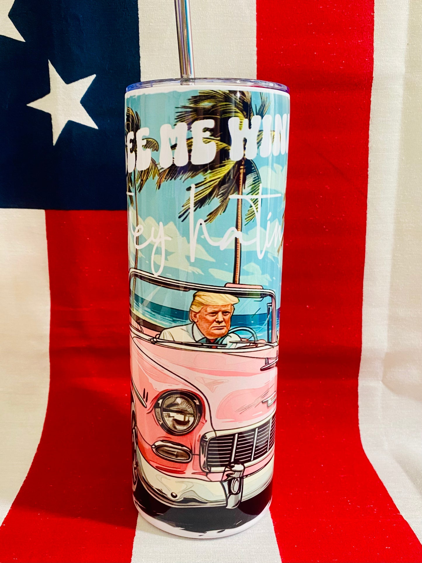 They See Me Winnin’ Trump tumbler