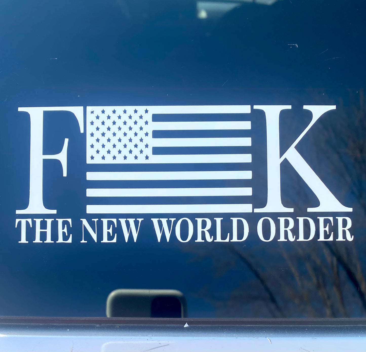 FK The New World Order decal