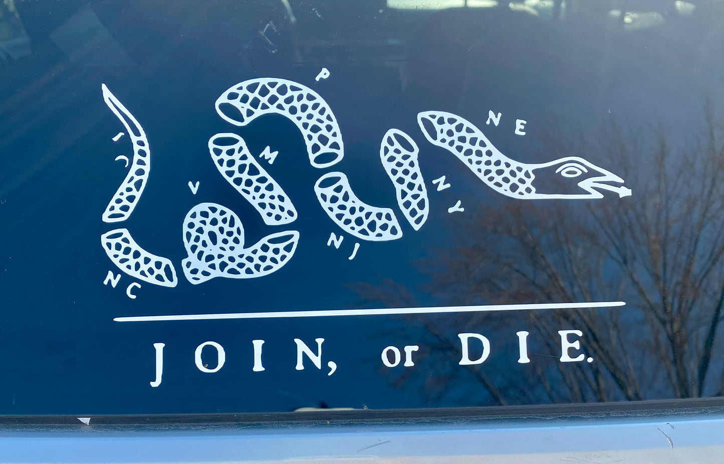 JOIN or Die decal