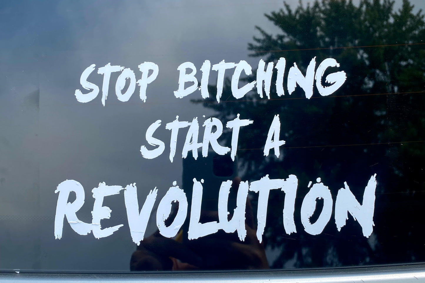 Stop Bitching decal