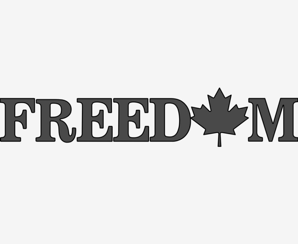 Canada Freedom decal