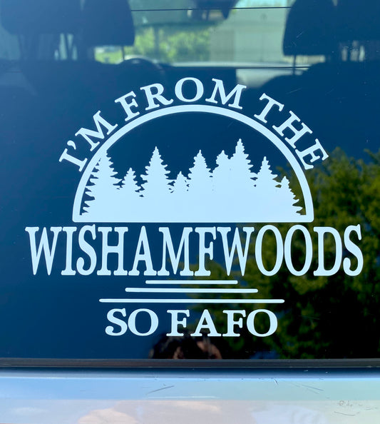 WISHAMFWOODS decal