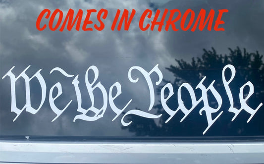 We The People decal