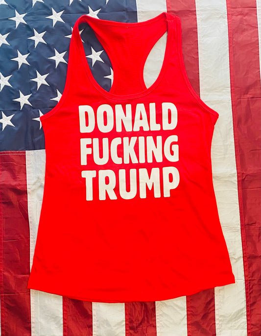 Discontinued 40% off! Donald Fucking Trump tank