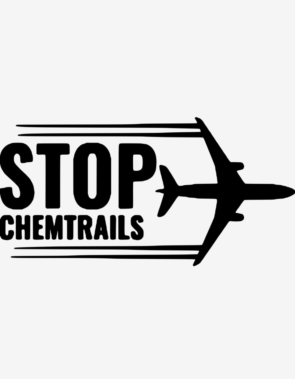 STOP CHEMTRAILS decal