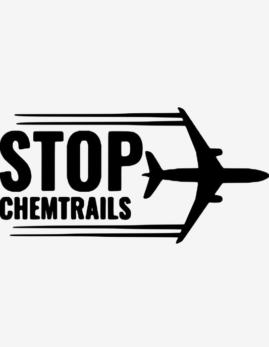 STOP CHEMTRAILS decal