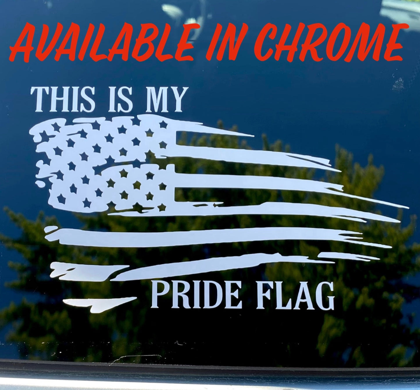 This Is My Pride Flag decal