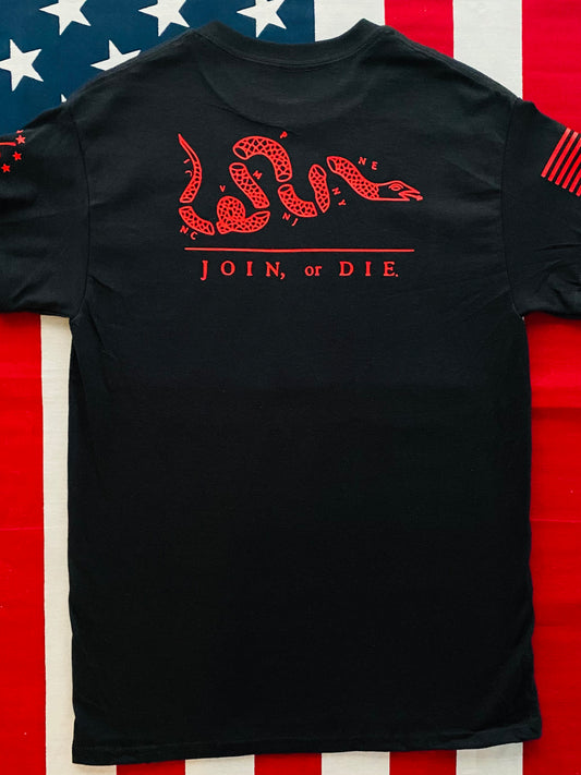 Join, or Die. Unisex tee