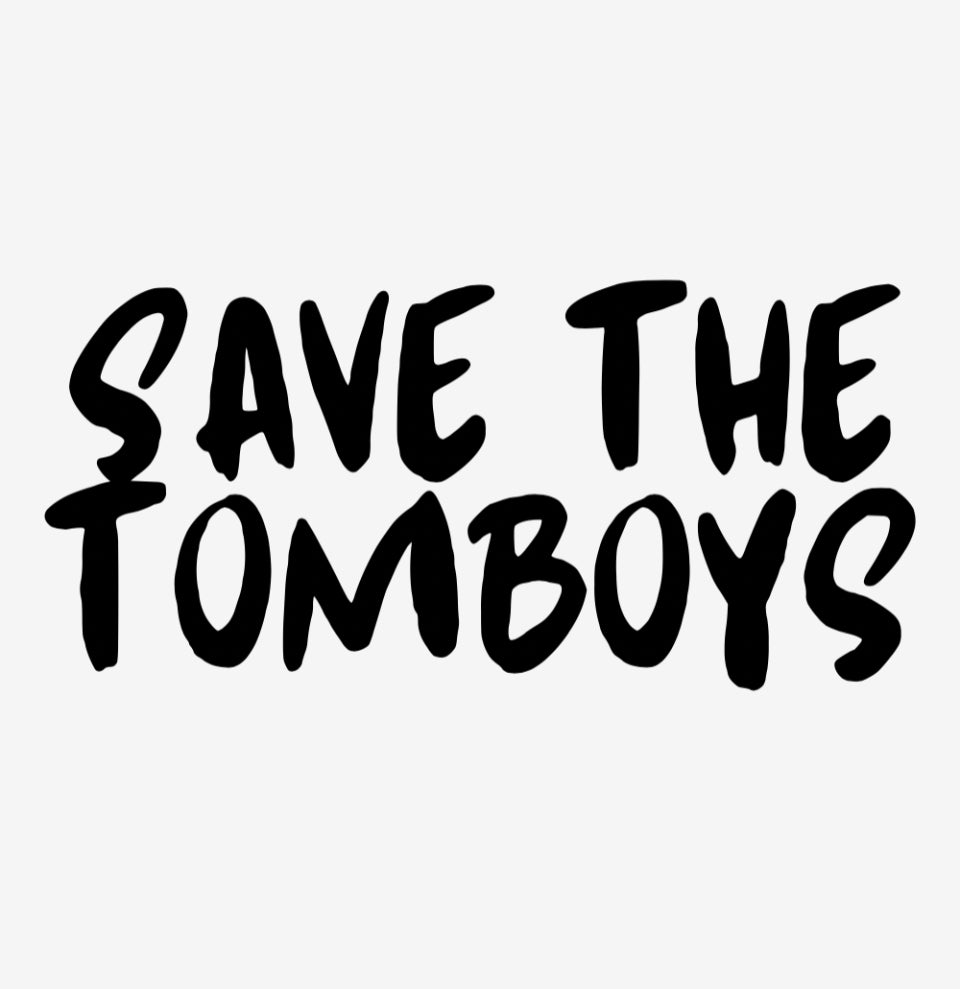 Save The Tomboys decal